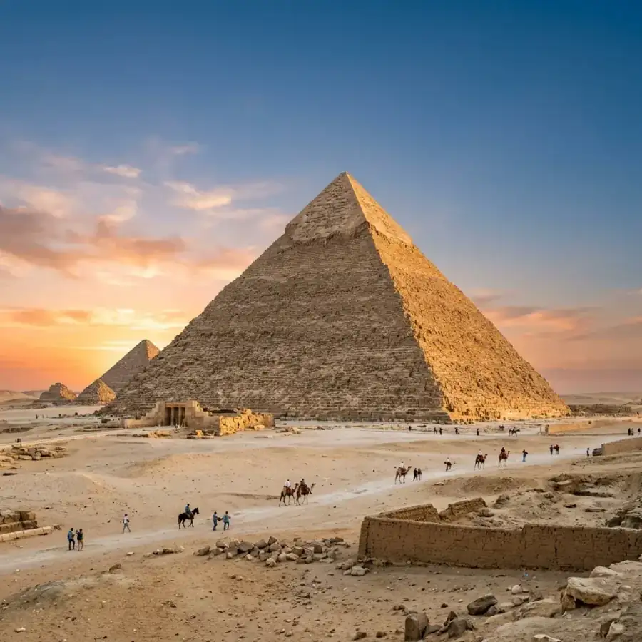 Keops Pyramid Daylight