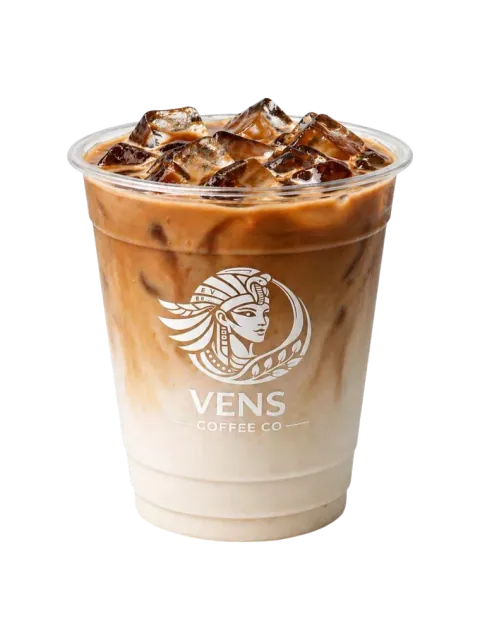 Iced Flat White - Vens Coffee