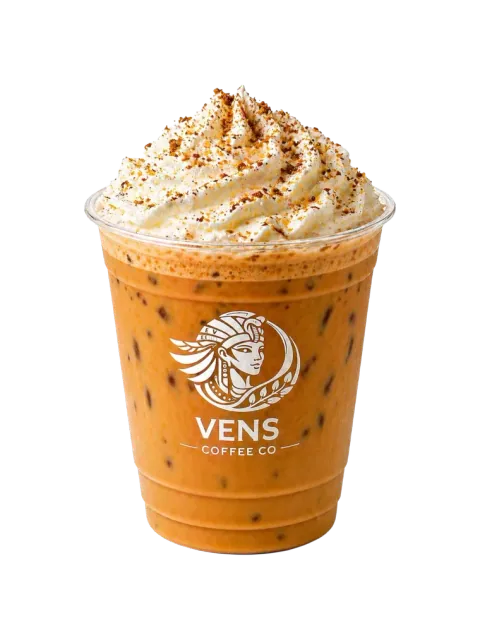 Iced Gingerbread Latte - Vens Coffee