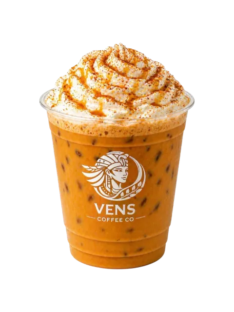 Iced Pumpkin Spice Latte - Vens Coffee